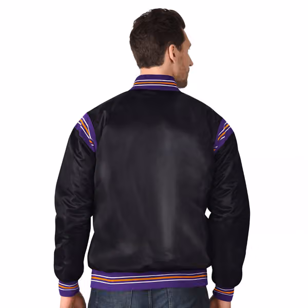 Los Angeles Kings Starter Vintage Enforcer NHL Varsity Jacket view 2