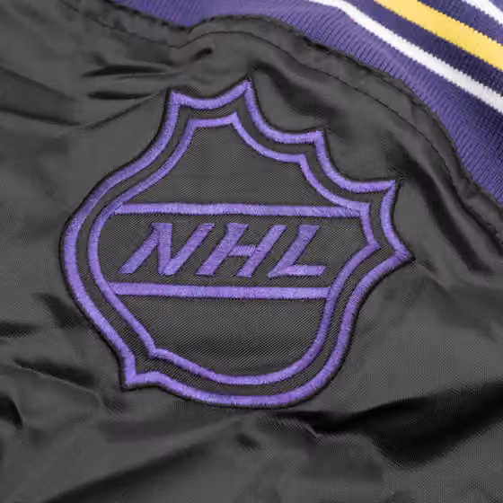 Los Angeles Kings Starter Vintage Enforcer NHL Varsity Jacket view 5