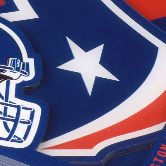 Houston Texans 3D Logo NFL Coasters (2-Piece) view 2