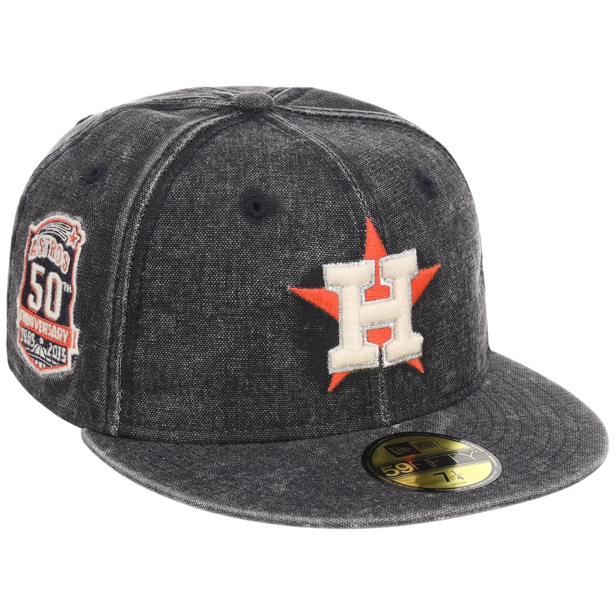 Houston Astros MLB Washed New Era 59FIFTY front view