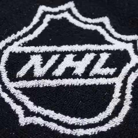 San Jose Sharks NHL Classic Bath Towel Black view 4