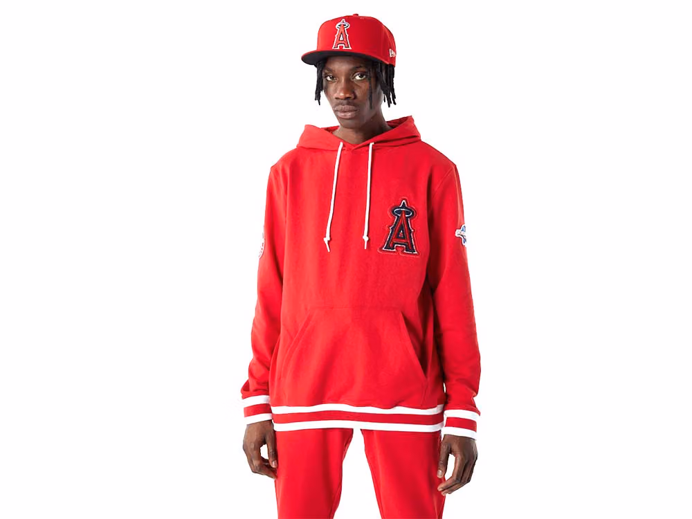 New Era Los Angeles Angels Red Elite Pack Hoodie front