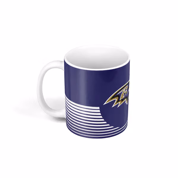 Baltimore Ravens Linea NFL Mug (11 oz.) view 2