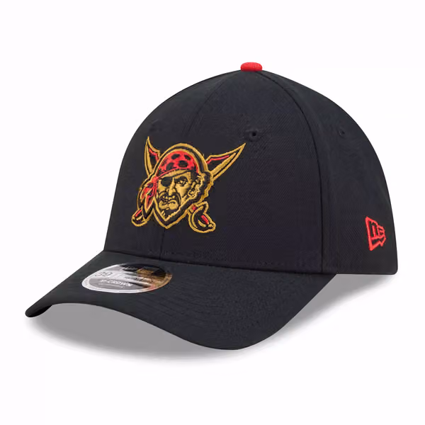 Pittsburgh Pirates MLB City Connect 39THIRTY M-Crown Flex Cap Black product photo