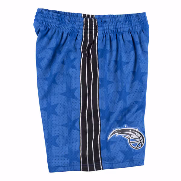 Orlando Magic 2000-01 Mitchell & Ness Swingman NBA Shorts Blue view 3
