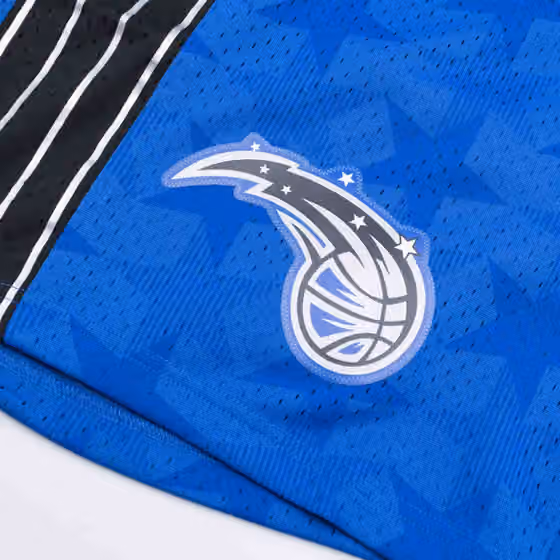 Orlando Magic 2000-01 Mitchell & Ness Swingman NBA Shorts Blue view 5