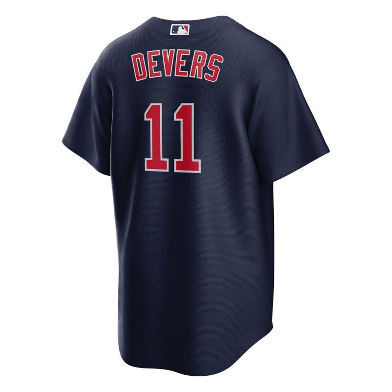Rafael Devers #11 Boston Red Sox Nike MLB Jersey Navy view 3