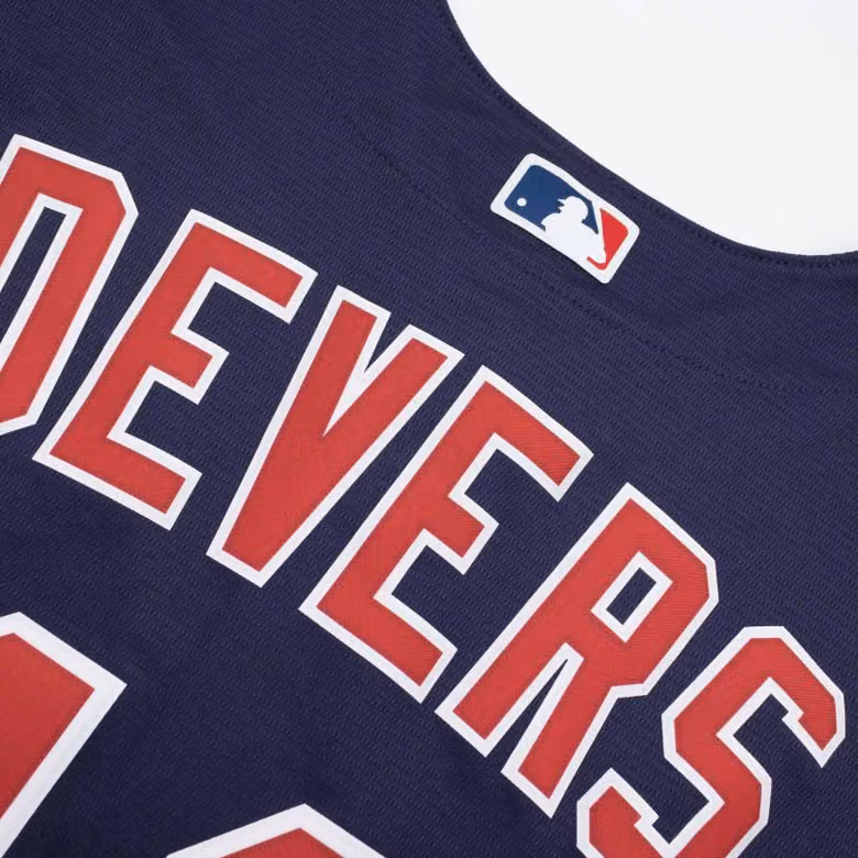 Rafael Devers #11 Boston Red Sox Nike MLB Jersey Navy view 4