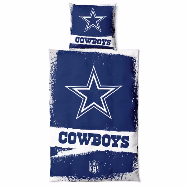 Dallas Cowboys Raw NFL Bedding Set view 1