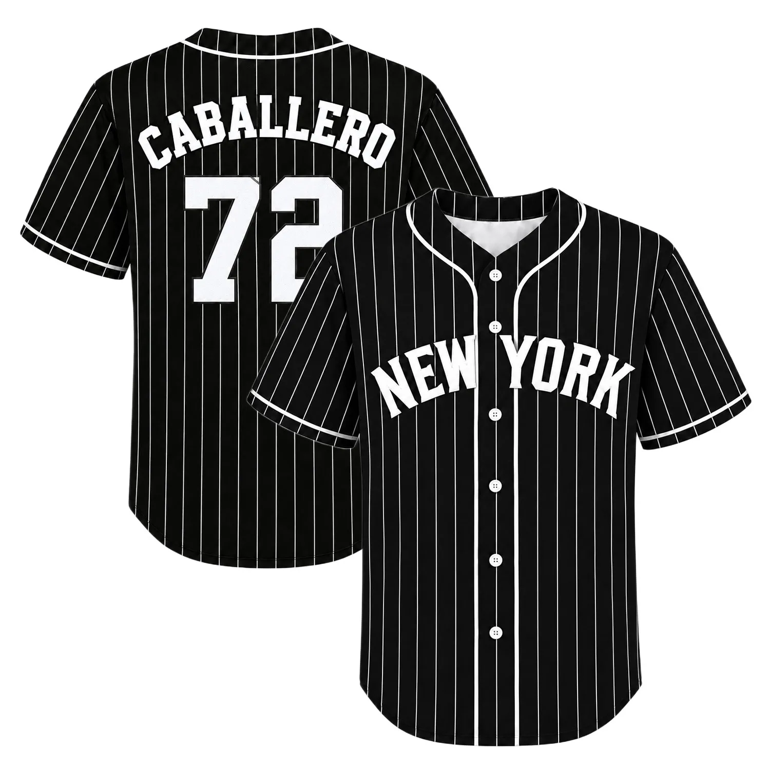 Jose Caballero New York Yankees Jersey Player Vibrant Style