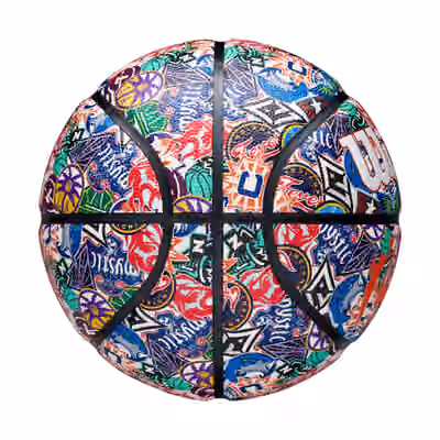 Wilson WNBA All-Over Team Logos Basketball (Size 6) view 5