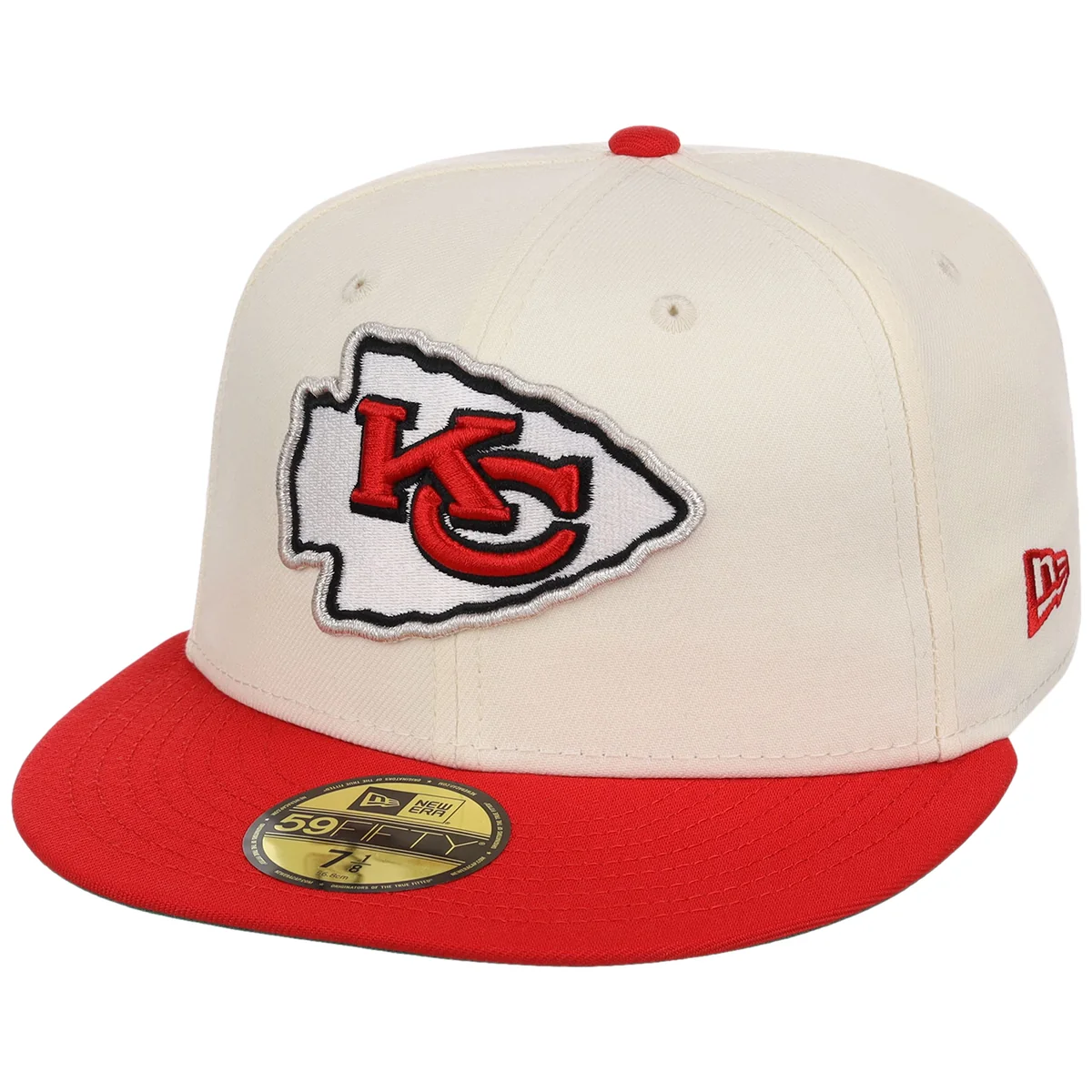 Kansas City NFL Chrome OTC New Era 59FIFTY detail view