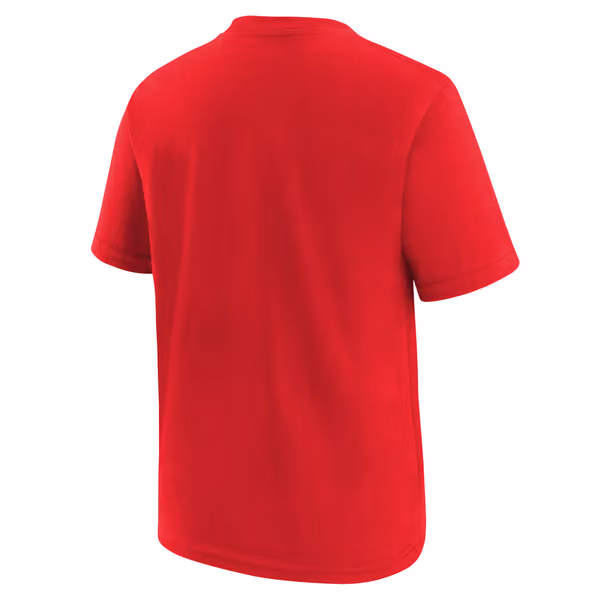 Houston Rockets Statement Jordan NBA T-Shirt Red (YOUTH) view 2