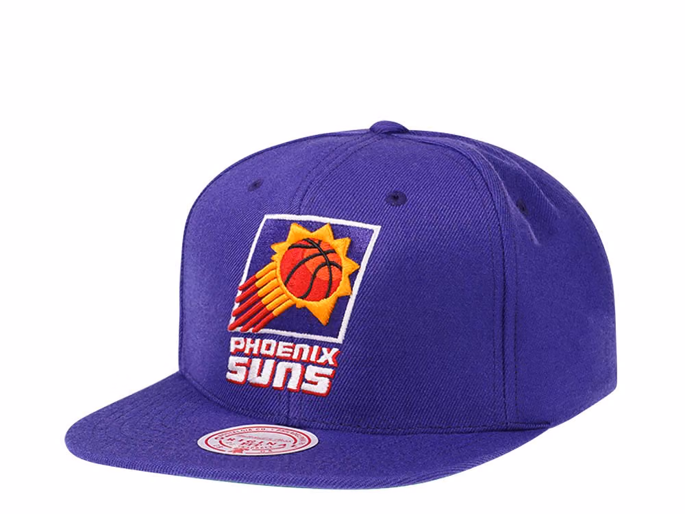 Mitchell & Ness Phoenix Suns Hardwood Classics Snapback Hat front