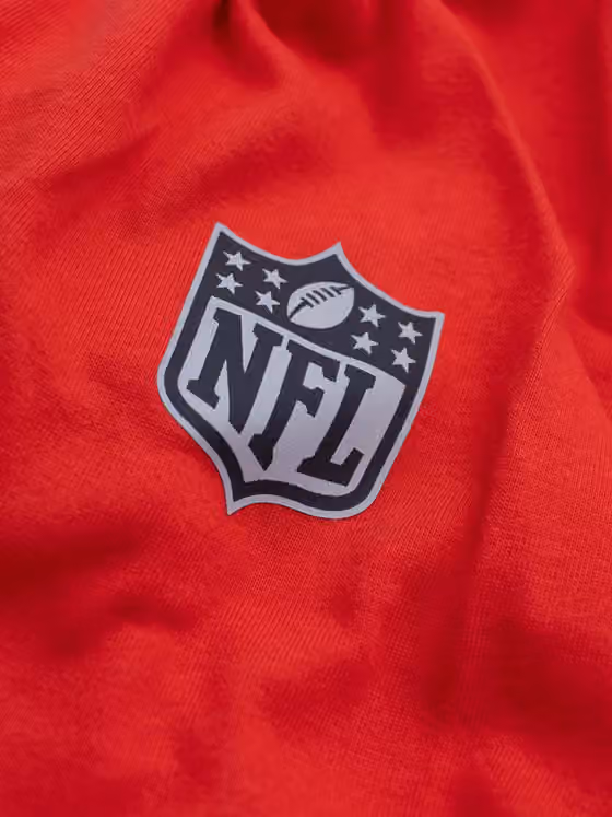 Kansas City Chiefs 2026 NFL Sideline Bold Arch Dri-Fit Long Sleeve T-Shirt Red view 4