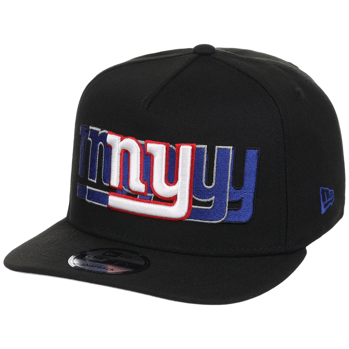 New York Giants NFL Seismic New Era 9FIFTY A-Frame detail view