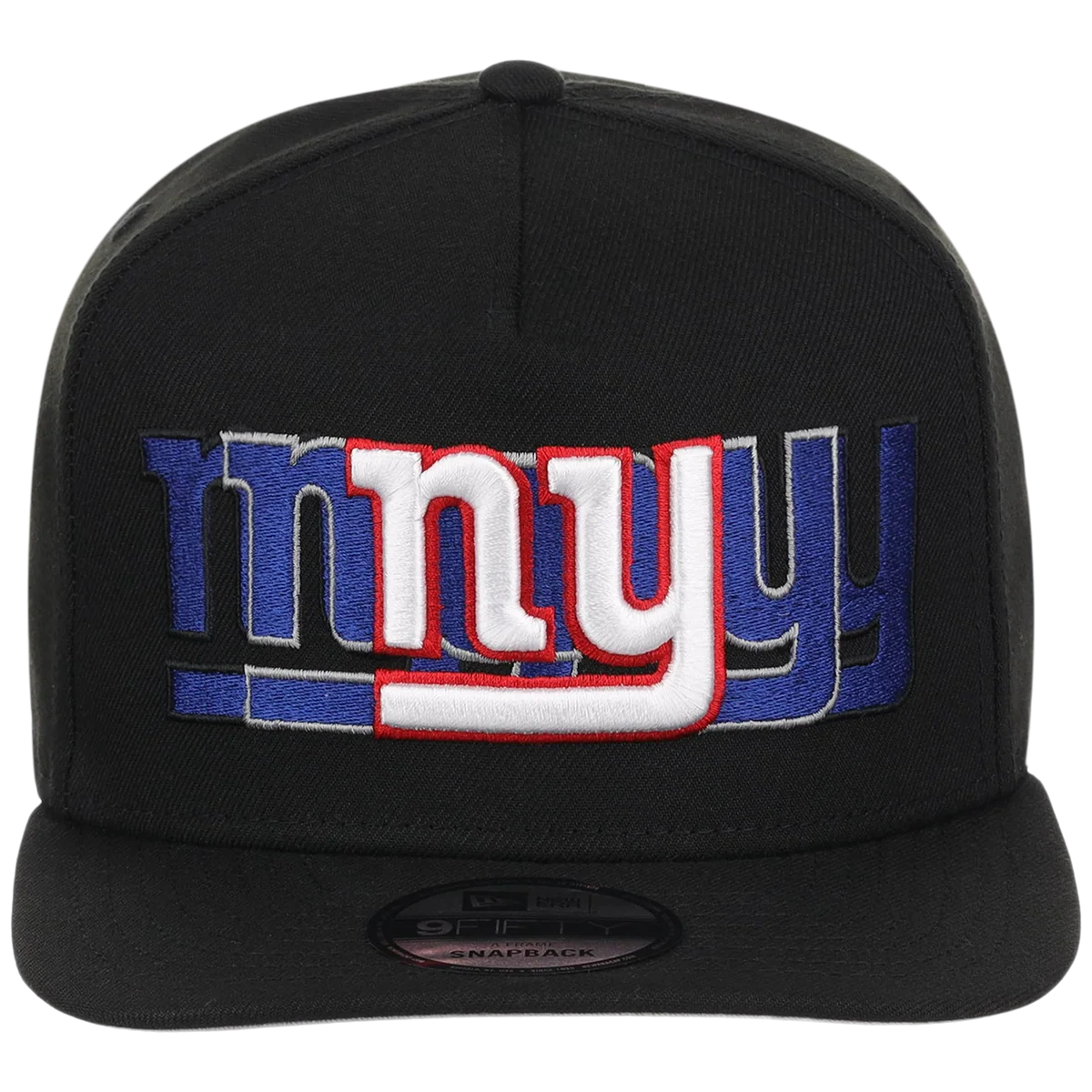 New York Giants NFL Seismic New Era 9FIFTY A-Frame detail view