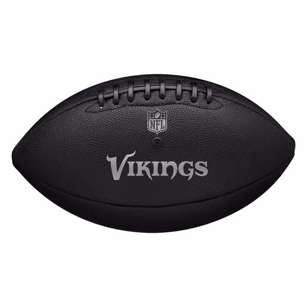 Minnesota Vikings Wilson Metallic Premiere Full Size NFL Football view 2
