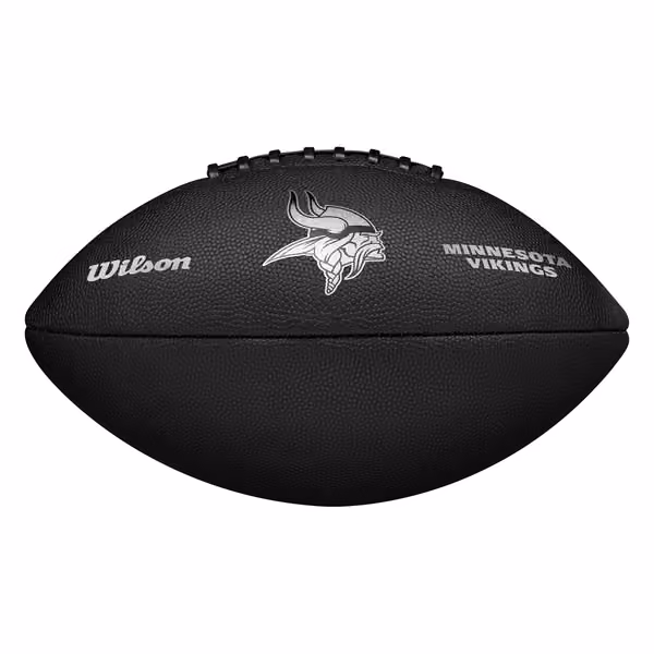 Minnesota Vikings Wilson Metallic Premiere Full Size NFL Football view 6