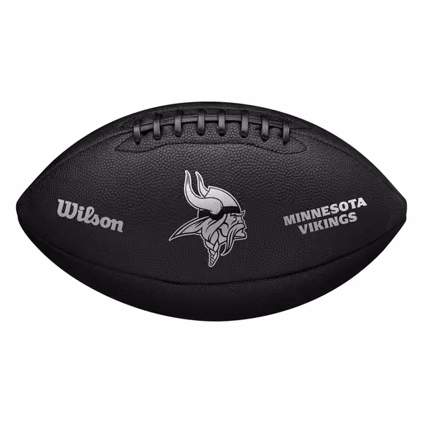 Minnesota Vikings Wilson Metallic Premiere Full Size NFL Football view 1