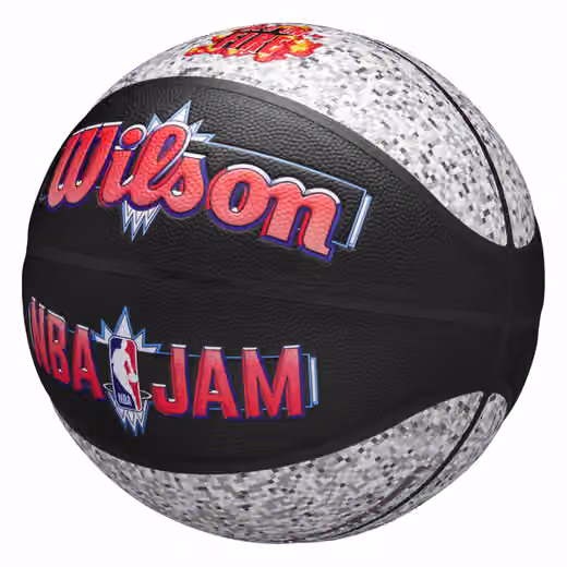 Wilson NBA JAM Basketball Indoor/Outdoor (Size 7) view 4