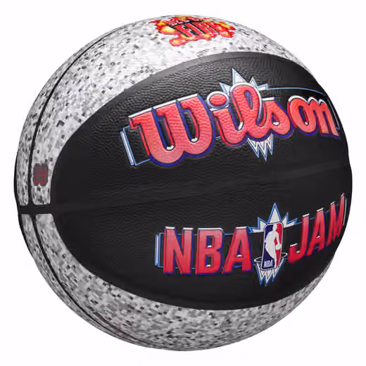 Wilson NBA JAM Basketball Indoor/Outdoor (Size 7) view 3
