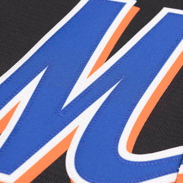 Francisco Lindor #12 New York Mets Nike MLB Jersey Black view 6