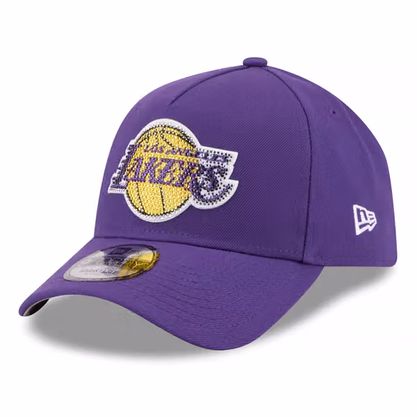 Los Angeles Lakers 2026 NBA Draft 9FORTY A-Frame Adjustable Cap Purple product photo