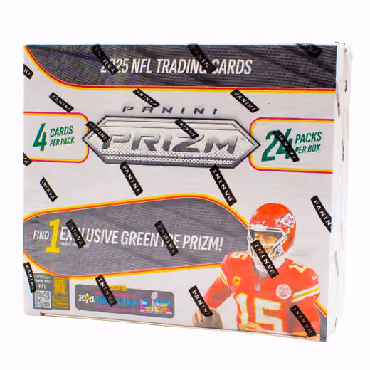 2025 Panini Prizm Football NFL Retail Box view 1
