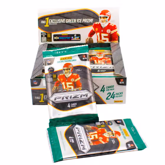 2025 Panini Prizm Football NFL Retail Box view 5