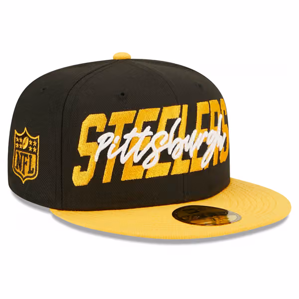 Pittsburgh Steelers 2022 NFL Draft On-Stage New Era 59FIFTY Fitted Cap product photo