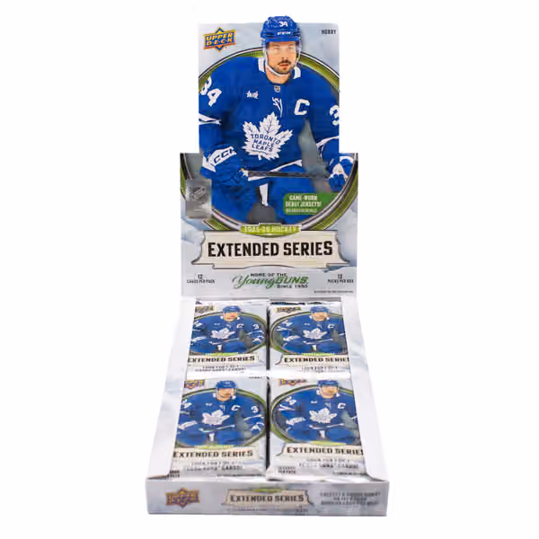 2025/26 Upper Deck Extended Series Hockey NHL Hobby Box view 2