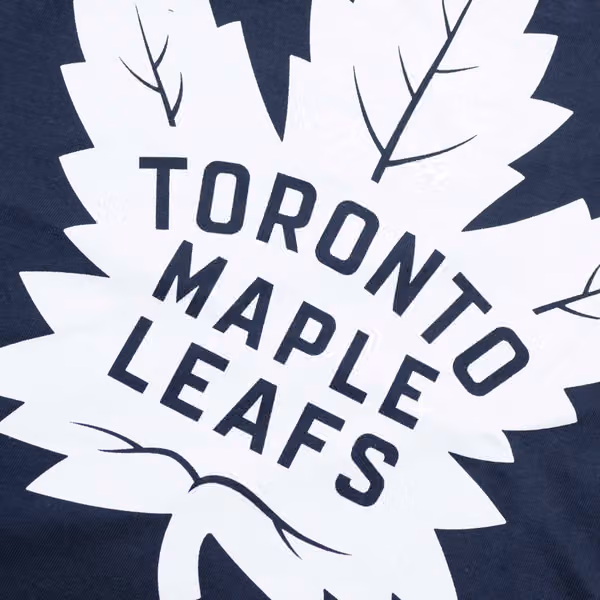Toronto Maple Leafs Team Logo '47 Echo NHL T-Shirt Navy view 3