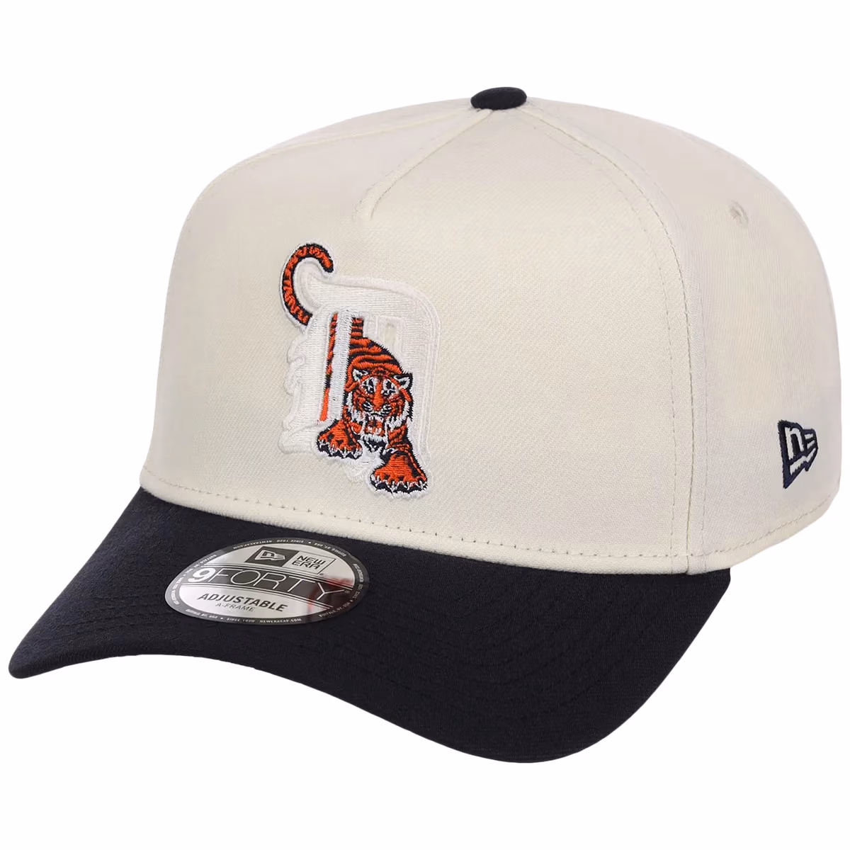 Detroit Tigers MLB Chrome OTC Pop FASHION CORE New Era 9FORTY A-Frame detail view