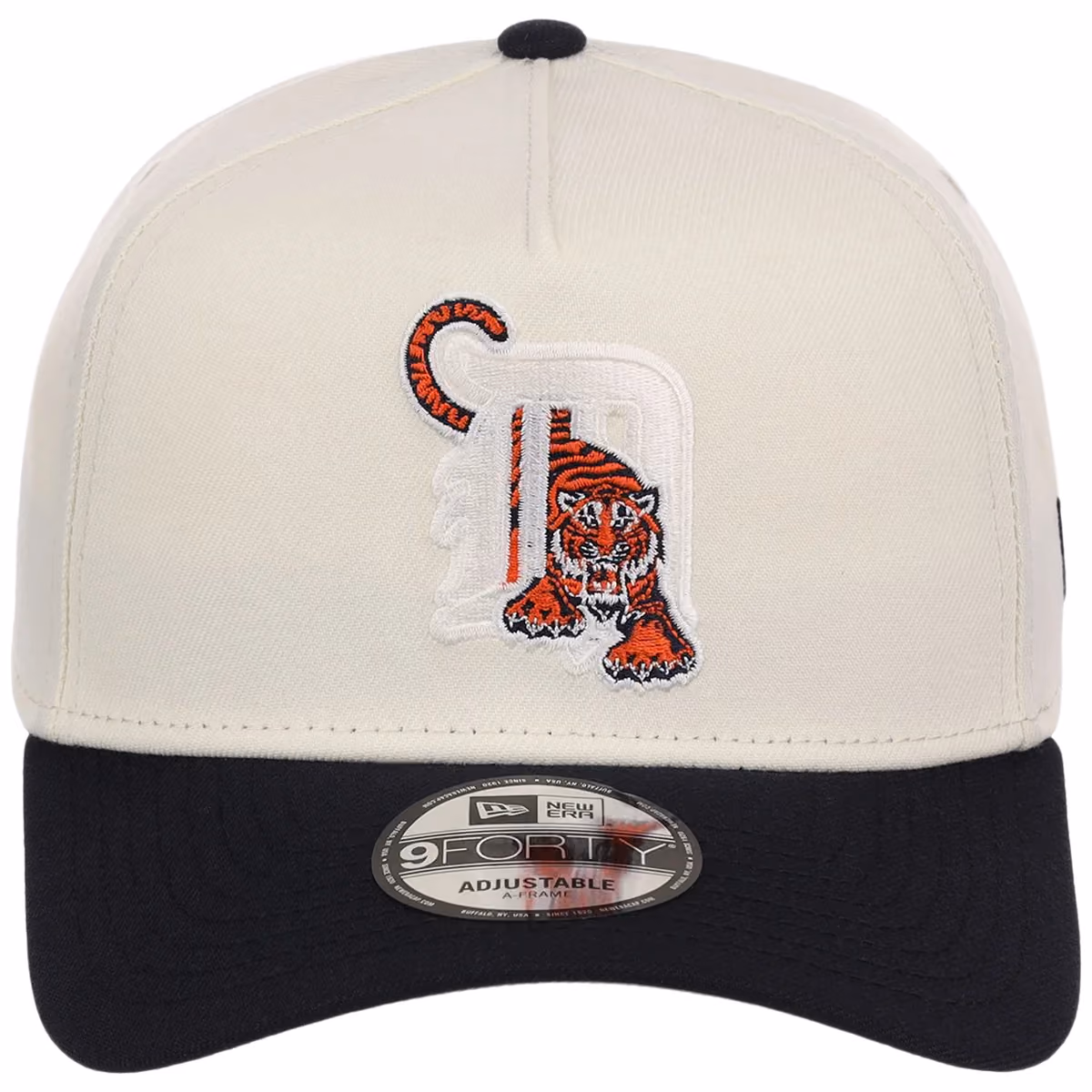 Detroit Tigers MLB Chrome OTC Pop FASHION CORE New Era 9FORTY A-Frame detail view