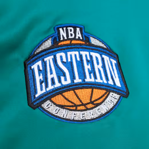Boston Celtics Mitchell & Ness Heavyweight Satin NBA Jacket view 3