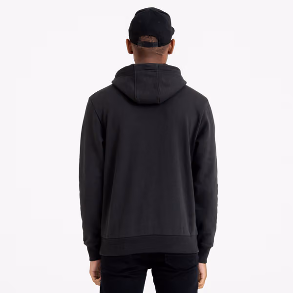 New York Yankees Logo New Era MLB Hoodie Black view 2