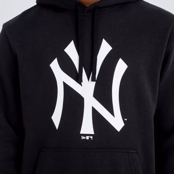 New York Yankees Logo New Era MLB Hoodie Black view 5