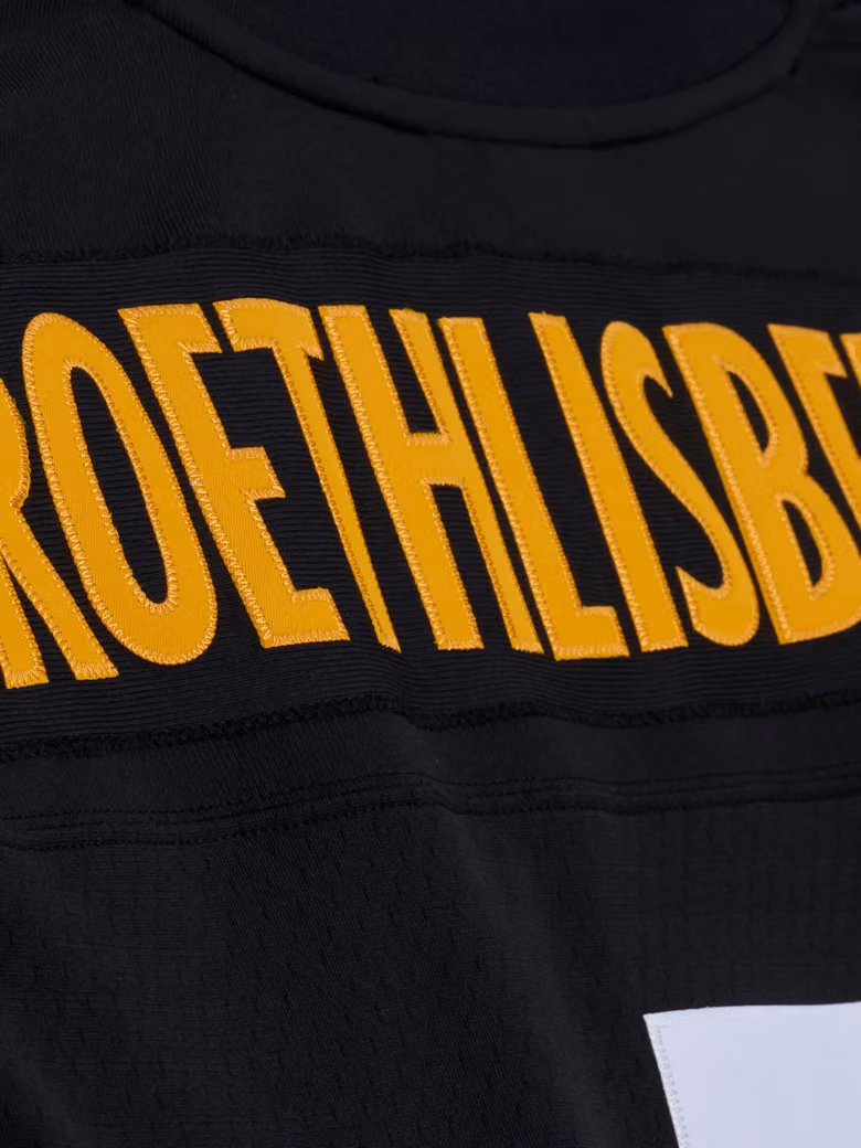 Ben Roethlisberger #7 Pittsburgh Steelers 2004 Legacy Throwback NFL Jersey Black view 7