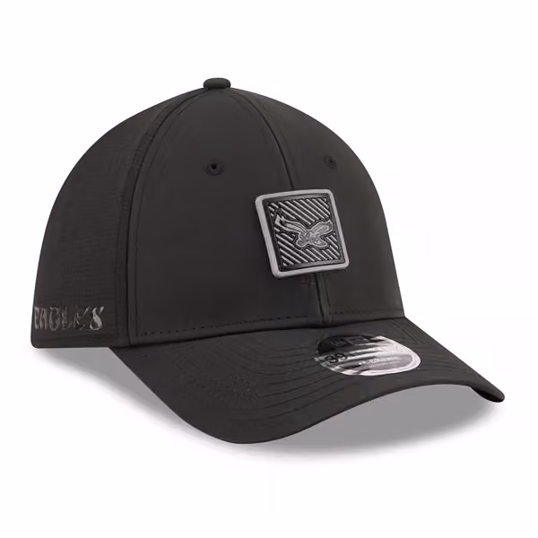 Philadelphia Eagles Black Historic Logo 2026 NFL Training Camp 39THIRTY Flex Cap product photo