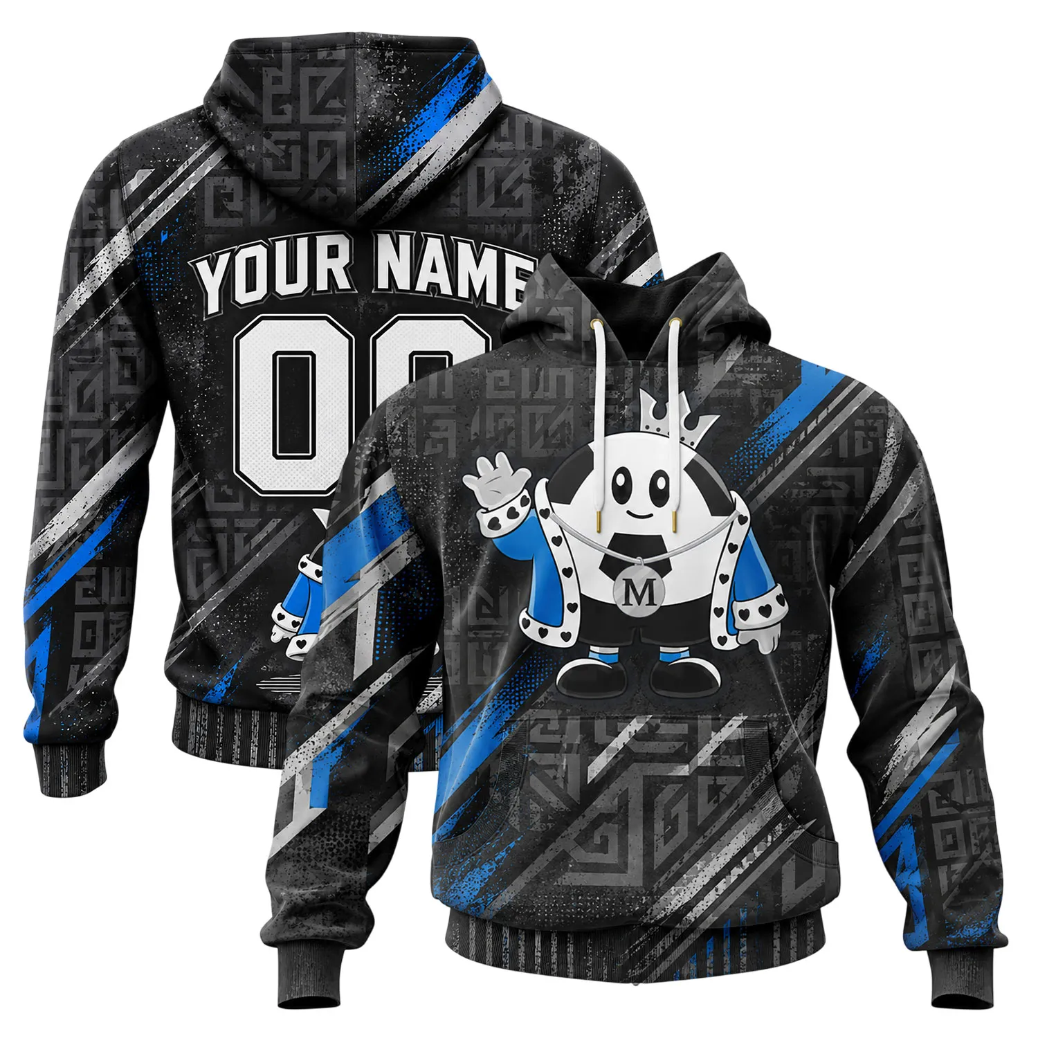 CLTFC Mascot Hoodie Custom Sir Minty Graphic