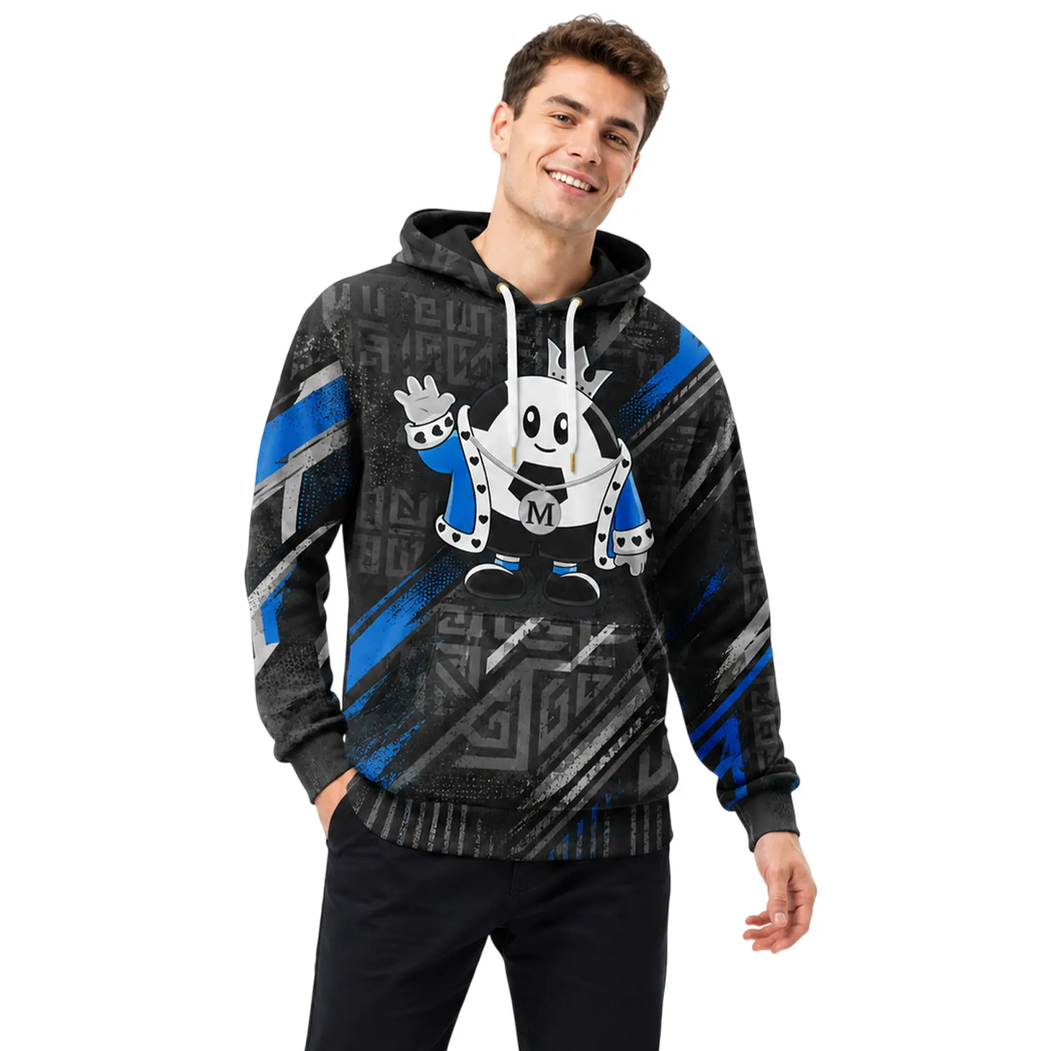 CLTFC Mascot Hoodie Custom Sir Minty Graphic