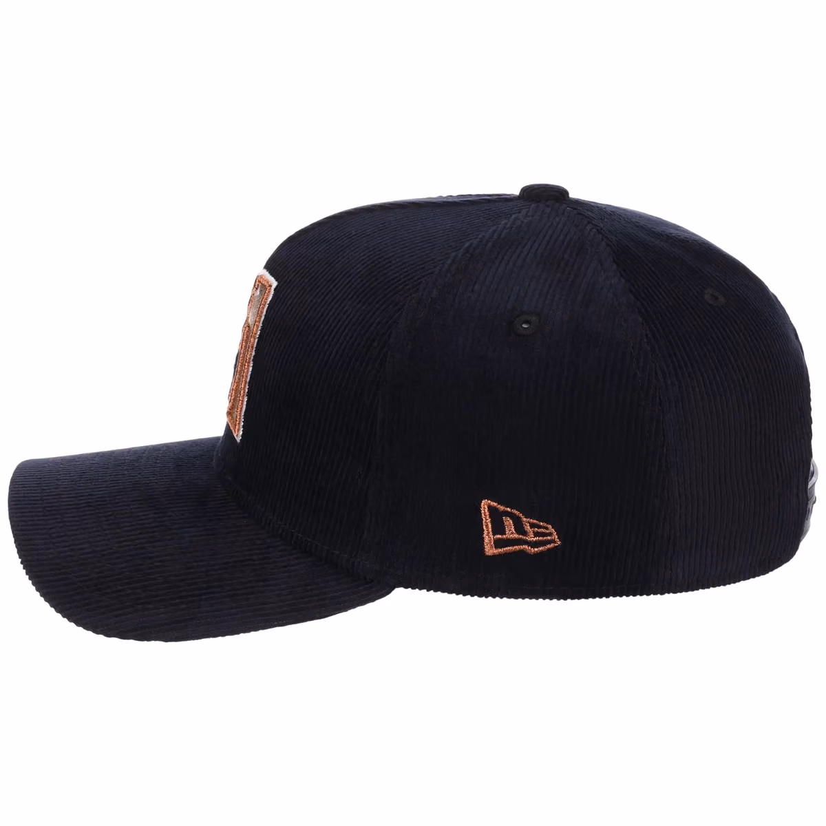 Arizona Diamondbacks MLB Navy Cord FASHION CORE New Era 9FORTY A-Frame detail view