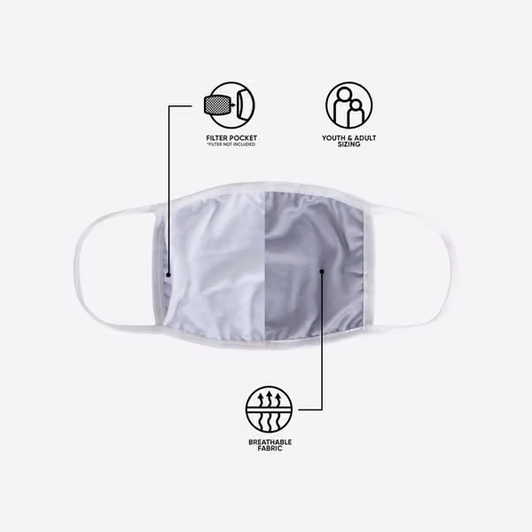 Edmonton Oilers Face Covering NHL Face Mask (3-Pack) view 5