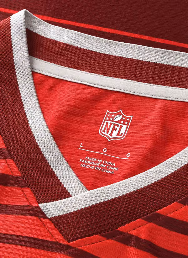 Atlanta Falcons 2026 Football x Football NFL Fan Jersey Red view 4