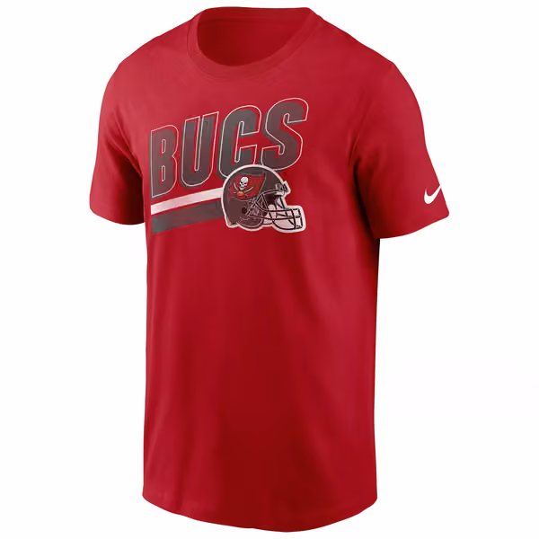 Tampa Bay Buccaneers Blitz Nike Essential NFL T-Shirt Red view 1