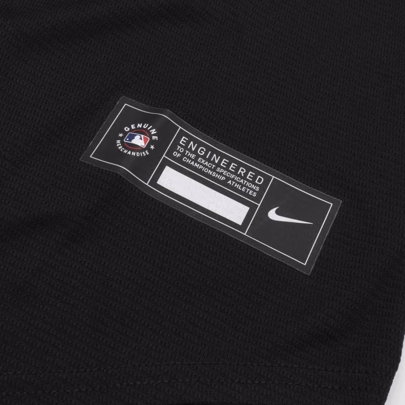 San Francisco Giants Nike MLB Alternate Jersey Black view 4