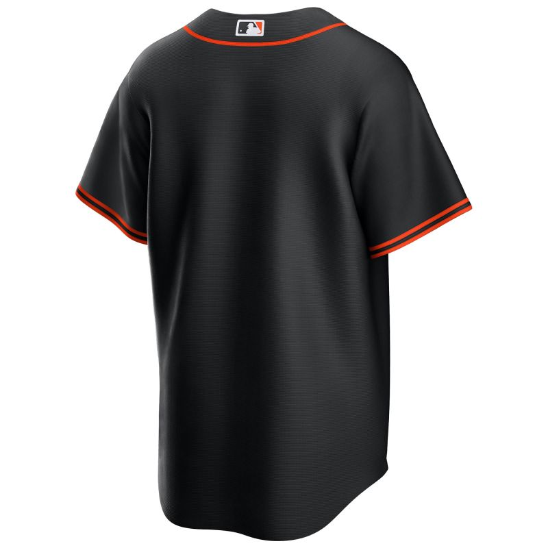 San Francisco Giants Nike MLB Alternate Jersey Black view 2