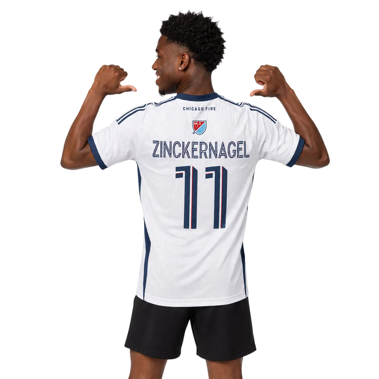 Zinckernagel Chicago Fire Jersey Essential White1 Kit