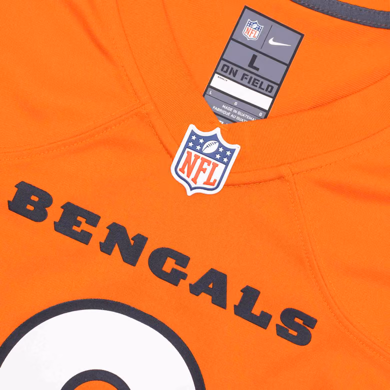 Joe Burrow #9 Cincinnati Bengals Nike Game NFL Jersey Alternate Orange view 5